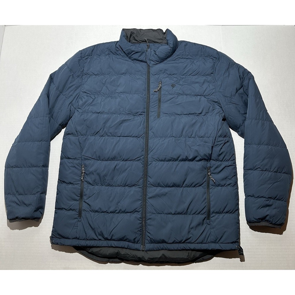 Duck Camp Reversible Late Season Puffer Jacket Down Men's Size XL Outdoor Casual